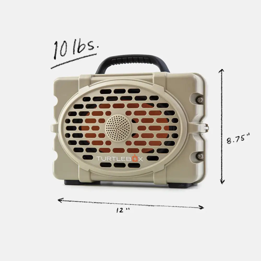 TURTLEBOX GEN 3 SPEAKER - Tan/Black - Misc Outdoor