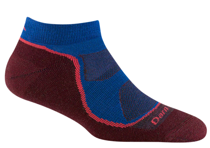 Darn Tough Light Hiker No Show Lightweight Hiking Sock Marine