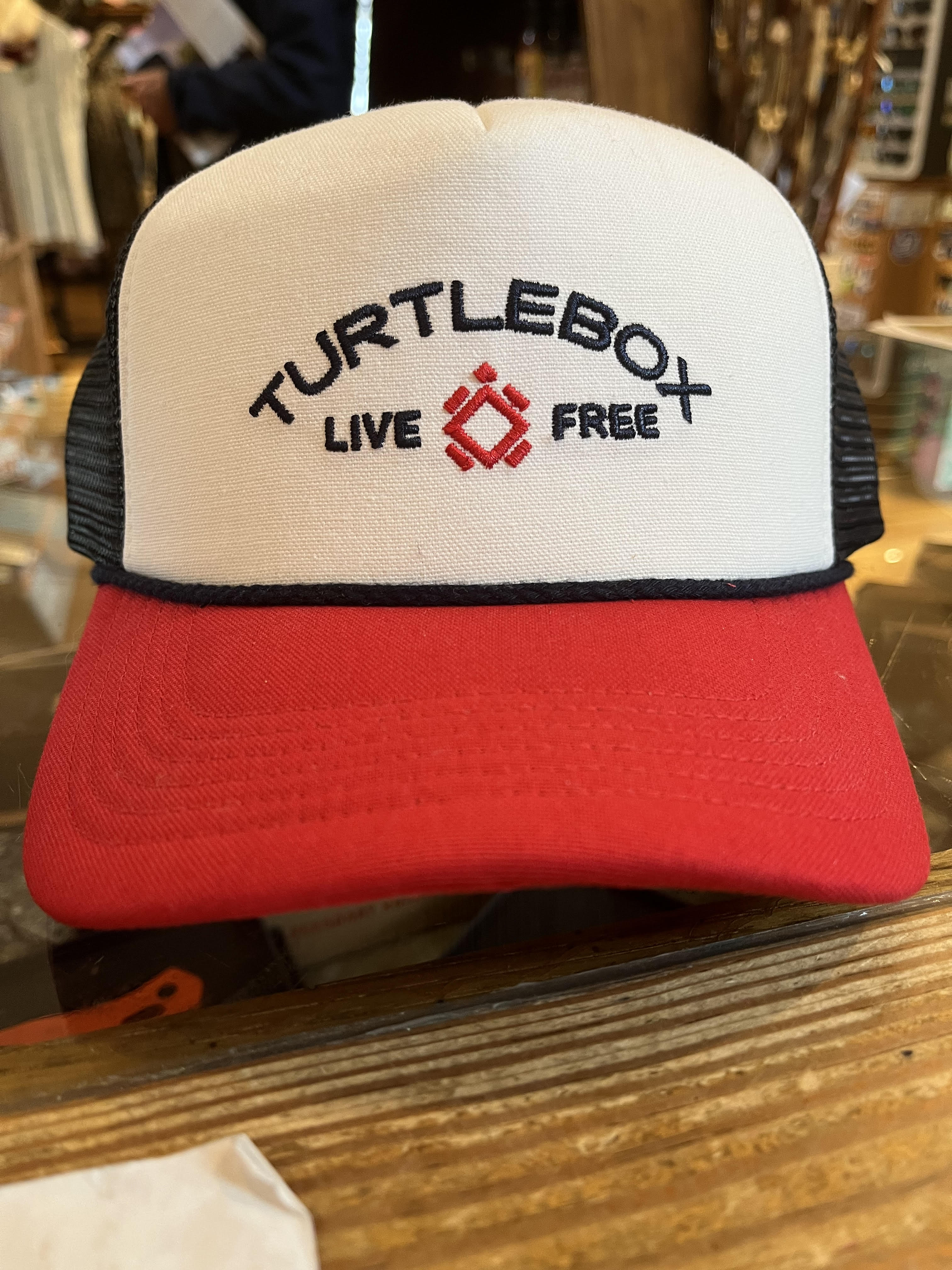 Turtlebox Old Glory Curved Hat