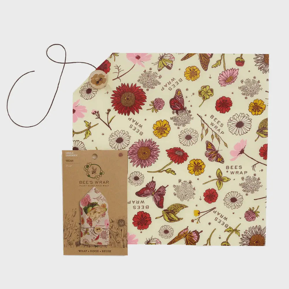 Vegan Sandwich Wrap - Meadow Magic - Gifts/Accessories/Misc