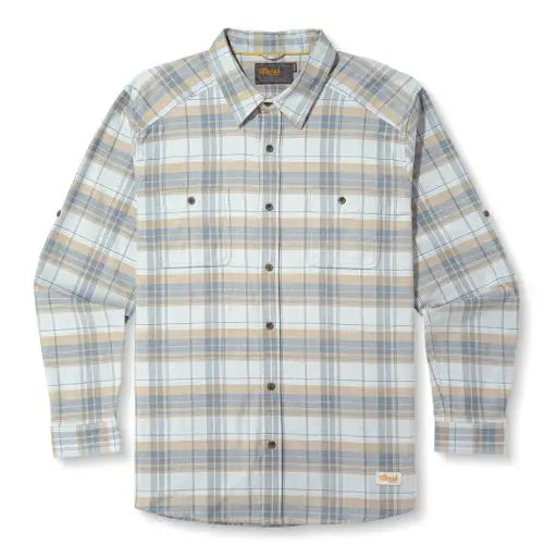 WESTERLY FLANNEL - M / FOG / FA25 - Long Sleeves
