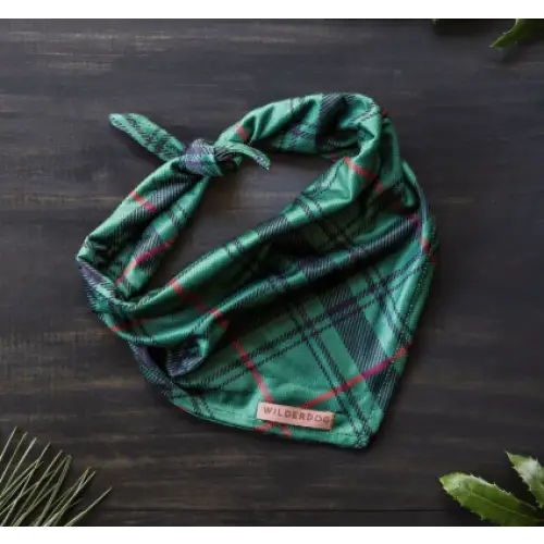 Wilderdog Bandana - Tartan Plaid - Dog Gear