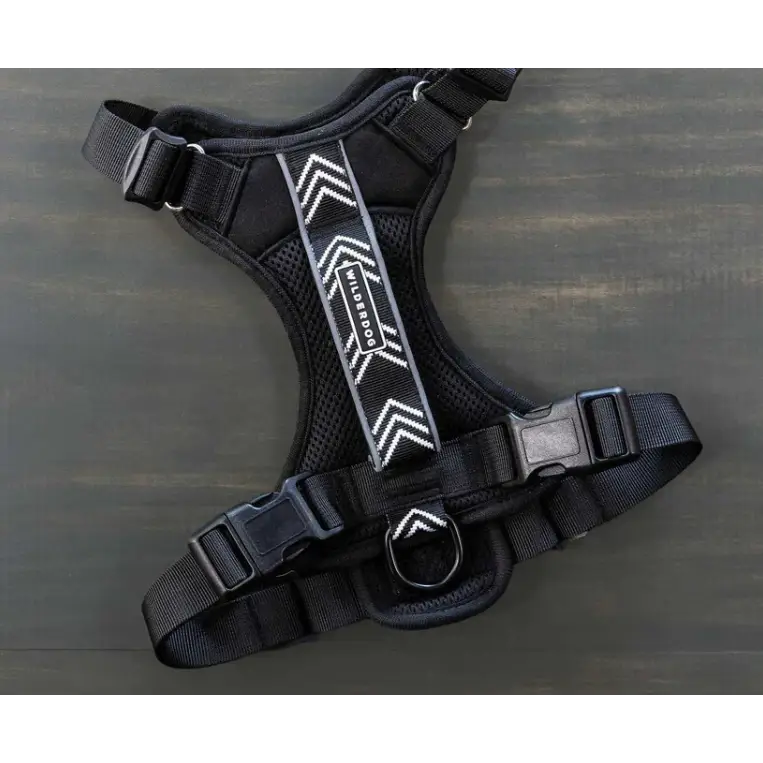 Wilderdog Harness - Black / Small - Dog Gear