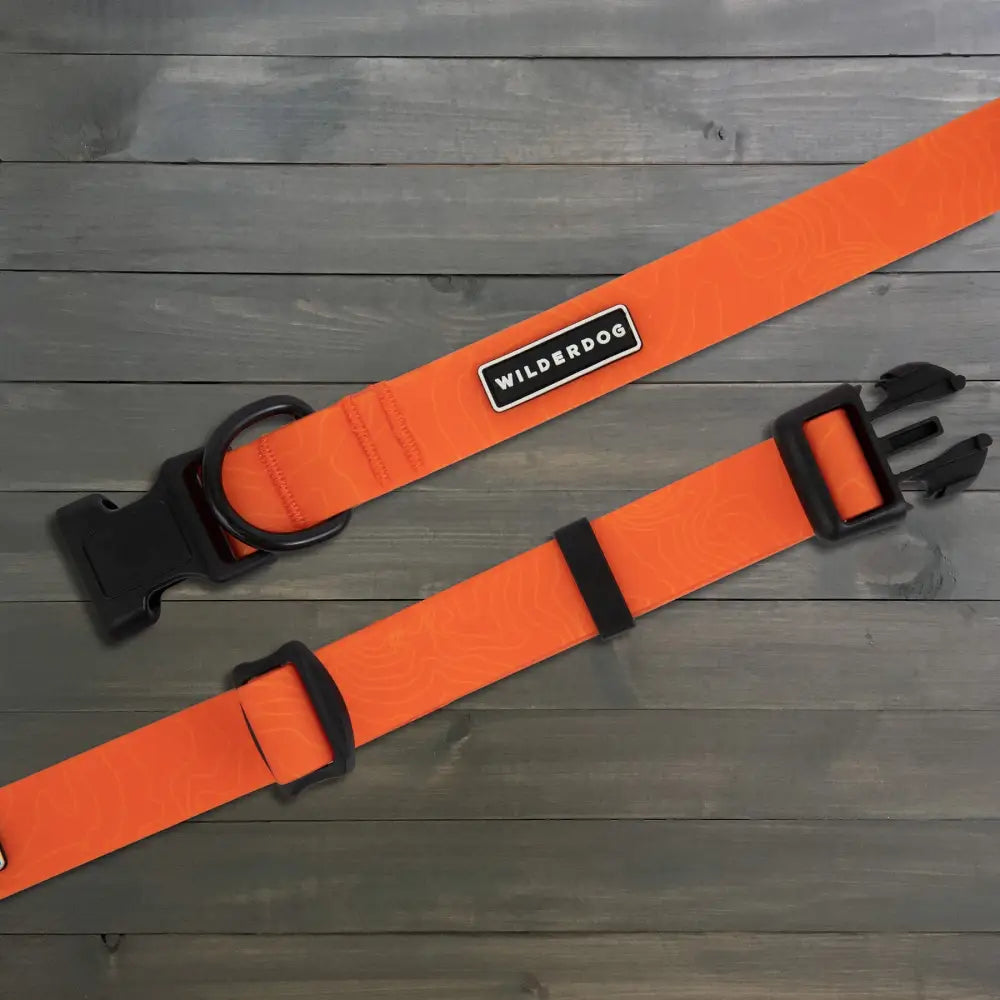 Wilderdog Waterproof Collar Orange