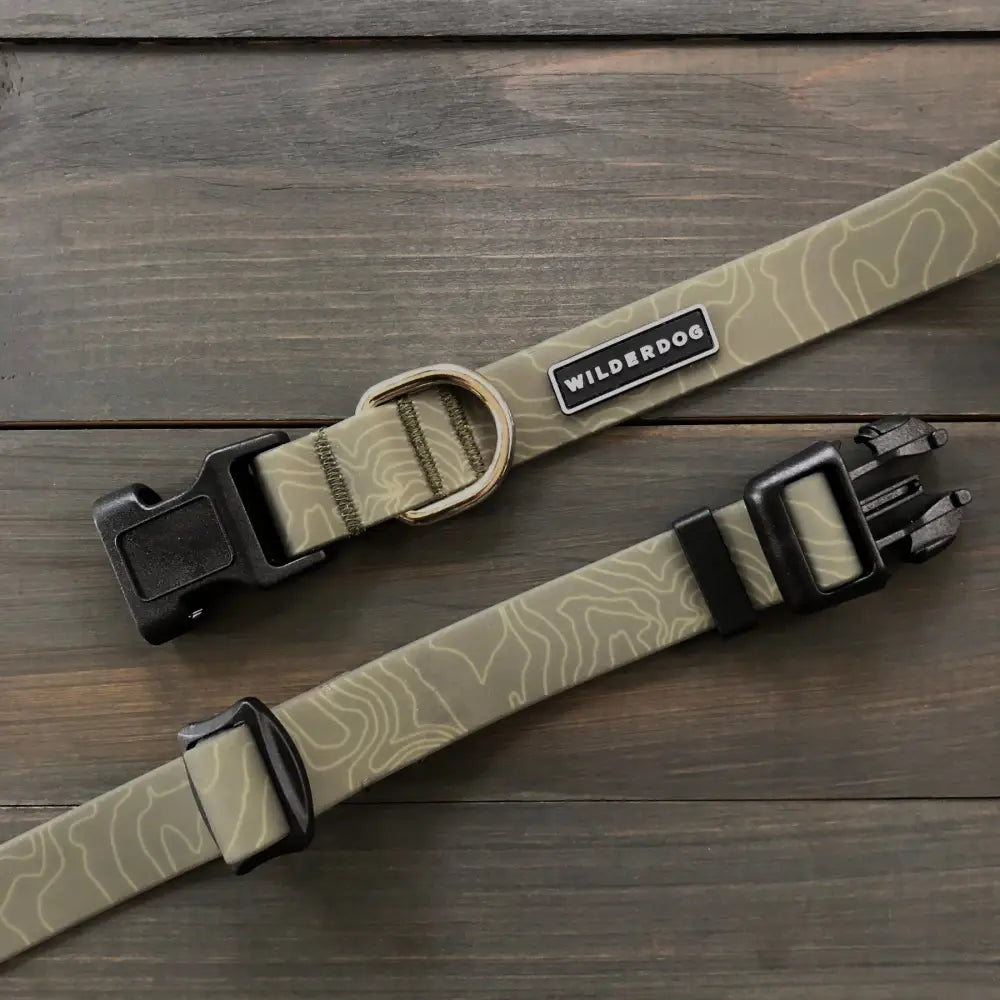 Wilderdog Waterproof Collar Olive
