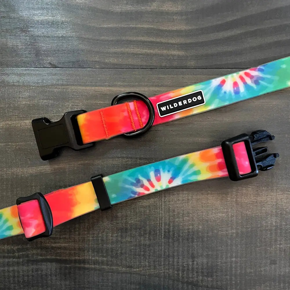 Wilderdog Waterproof Collar Tie Dye