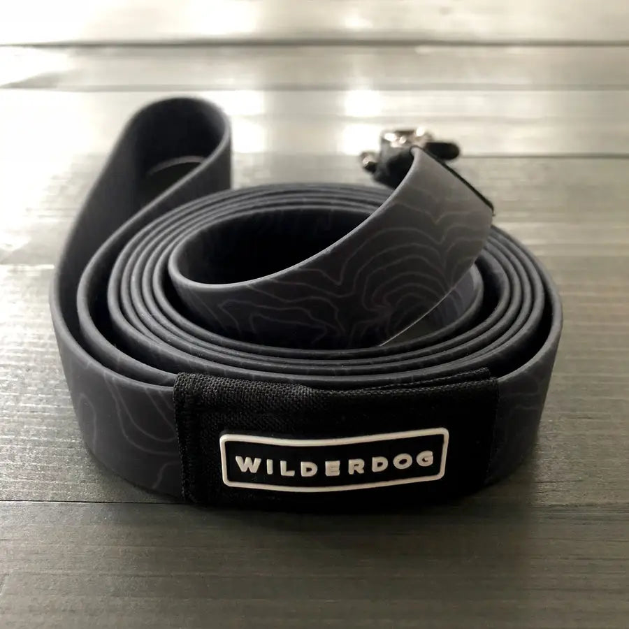 Wilderdog Waterproof Leash Black