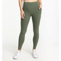 Free Fly Women's All Day Pocket Legging / Agave Green