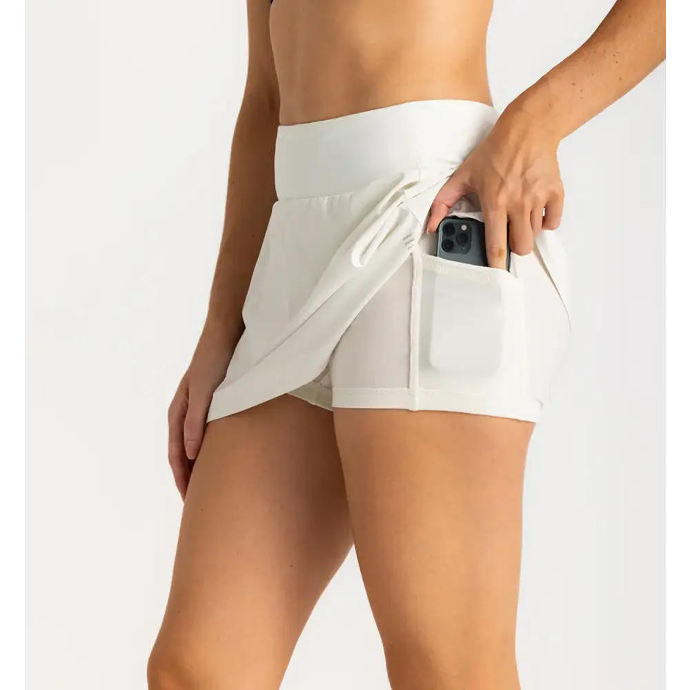 Free Fly Women's Bamboo-Lined Active Breeze Skort  - 13"