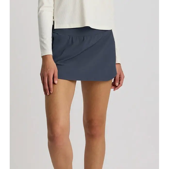 Women’s Bamboo-Lined Active Breeze Skort - 13’’ - Storm Cloud / XS - Dresses/Skirts