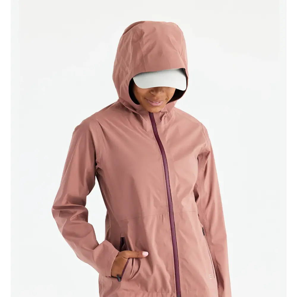 Free Fly Women's Cloudshield Rain Coat w/ Headwaters Logo