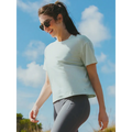 Women’s Elevate Lightweight Tee Logo’d - Ocean Mist / XS - Short Sleeves