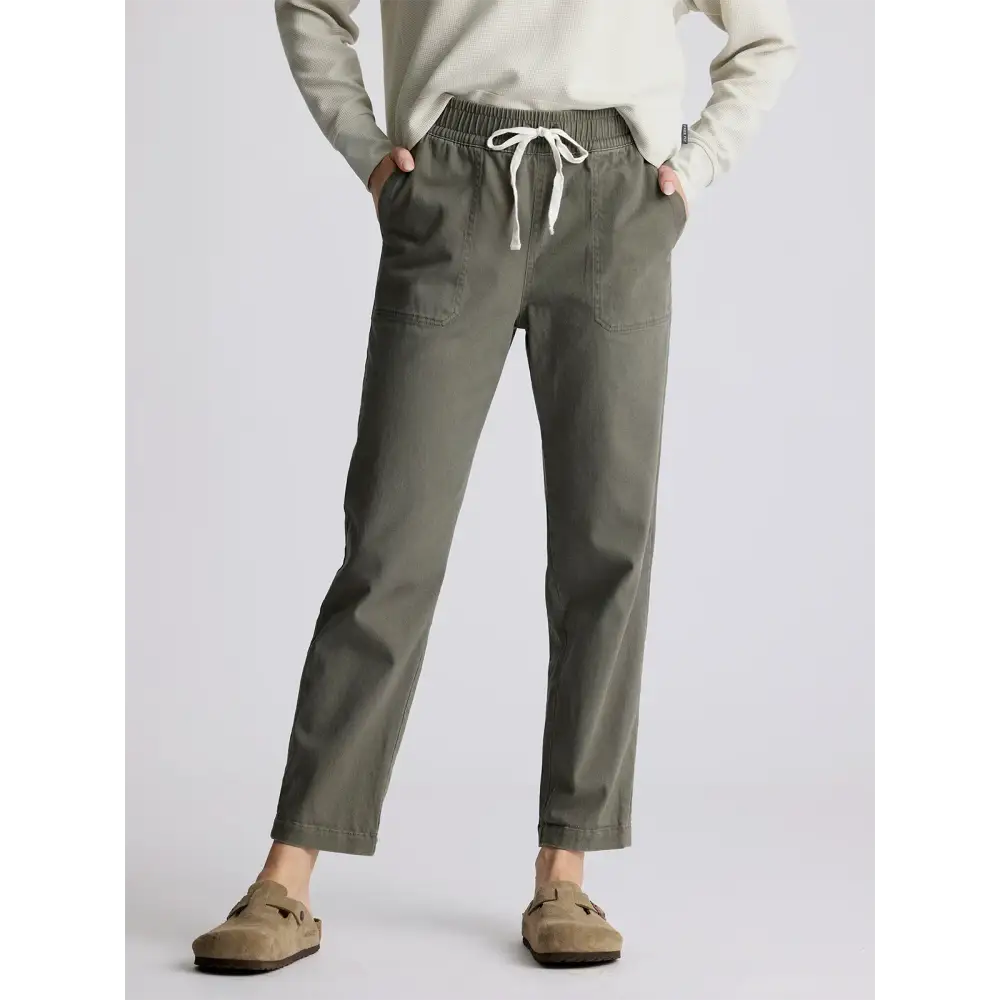 Women’s Pacifica Twill Pant - Smokey Olive / XS - Pants