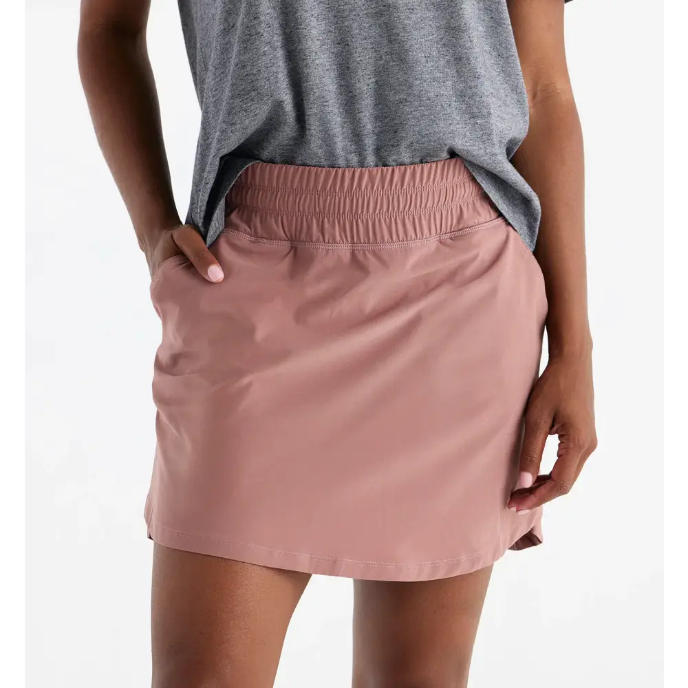 Free Fly Women's Pull-On Breeze Skirt Sangria