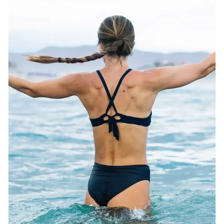 Women’s Wavebound Cross-Tie Bikini Top - Apparel & Accessories