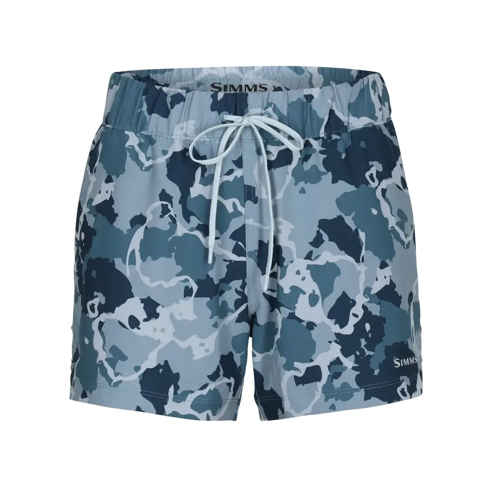SIMMS W's Seamount Short Regiment Camo Neptune