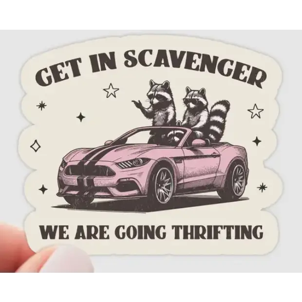 Yarnival Stickers - Get in Scavenger - Stickers