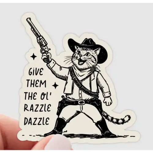 Yarnival Stickers - Give Them the Ol’ Razzle Dazzle - Stickers
