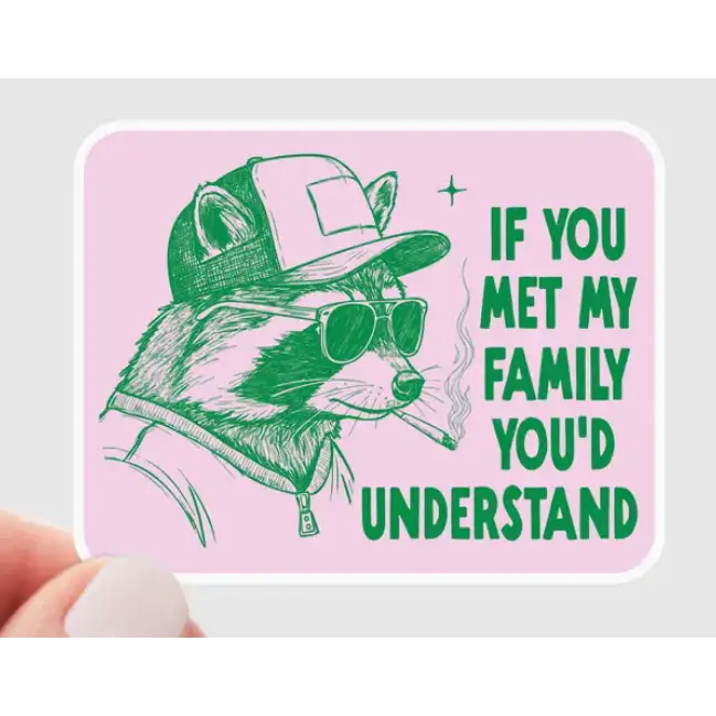 Yarnival Stickers - If You Met My Family - Stickers