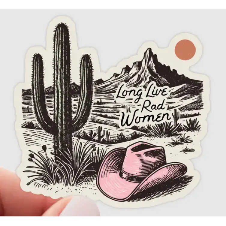 Yarnival Stickers - Long Live Rad Women - Stickers