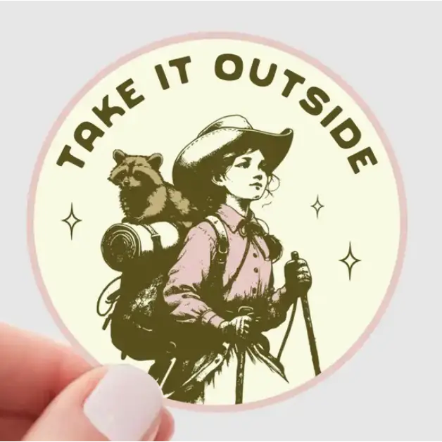 Yarnival Stickers - Take It Outside - Stickers