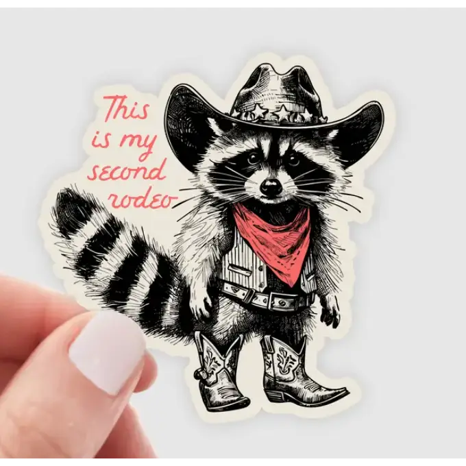 Yarnival Stickers - This Is My Second Rodeo - Stickers