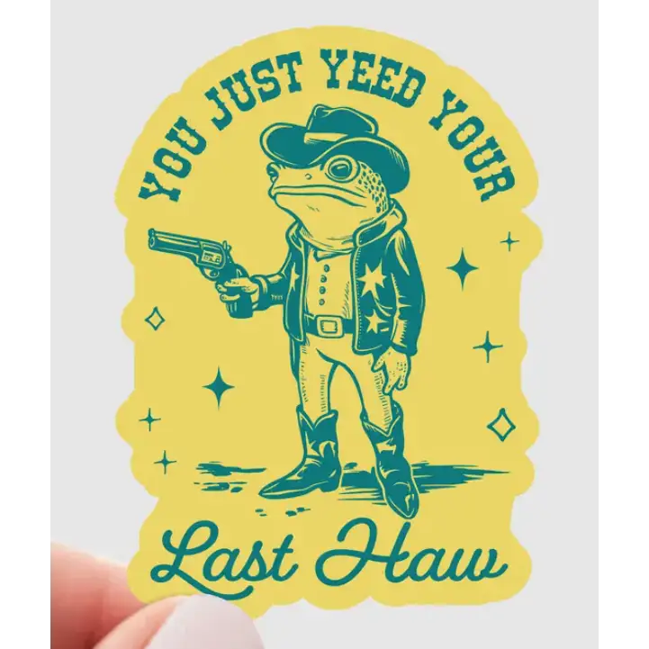 Yarnival Stickers - You Just Yeed - Stickers