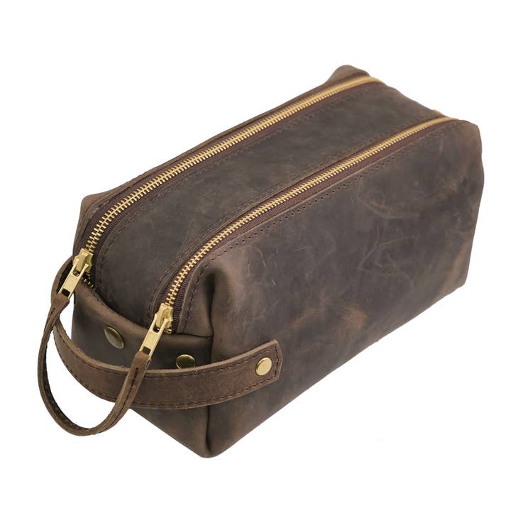 Rustico High Line Max Leather Bag Dark Brown