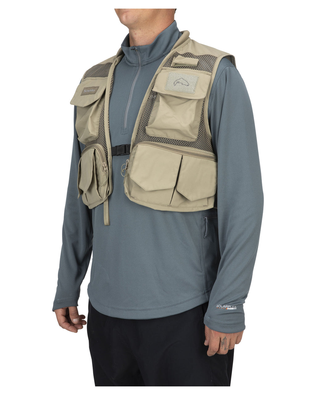 SIMMS Tributary Vest Tan / Xl