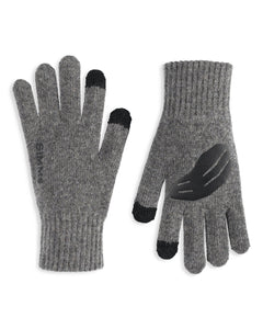 SIMMS Wool Full Finger Glove Steel