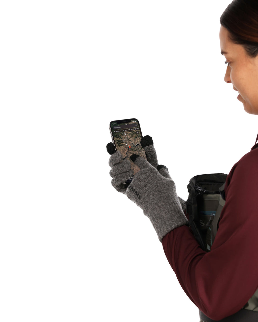 SIMMS Wool Full Finger Glove