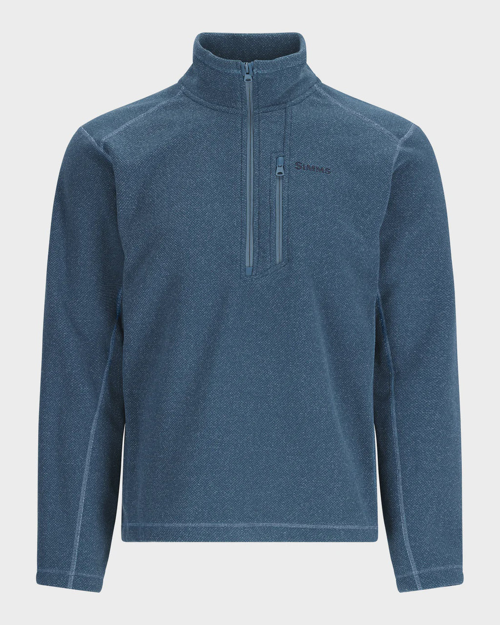 SIMMS M's Rivershed Half-Zip / Neptune Heather