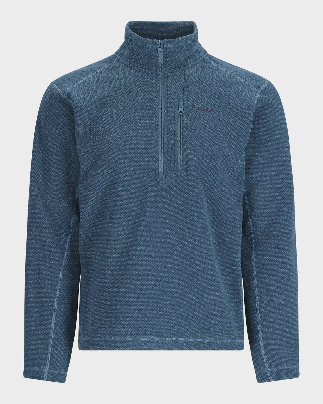 SIMMS M's Rivershed Half-Zip / Neptune Heather