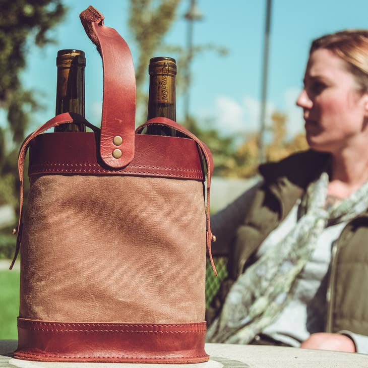 Rustico Napa Double Wine Tote Napa Double Wine Tote