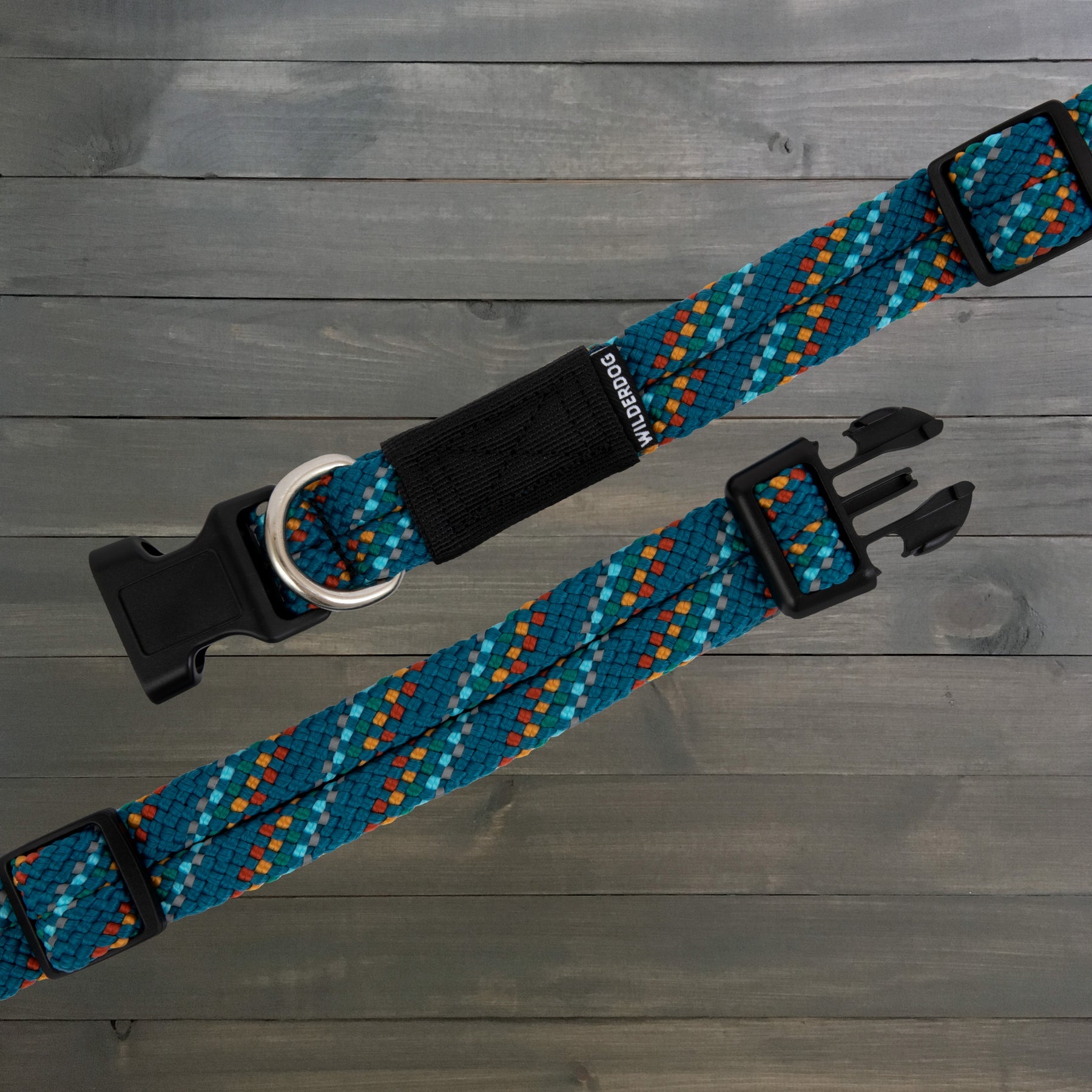 Wilderdog Collar Reflect Blue