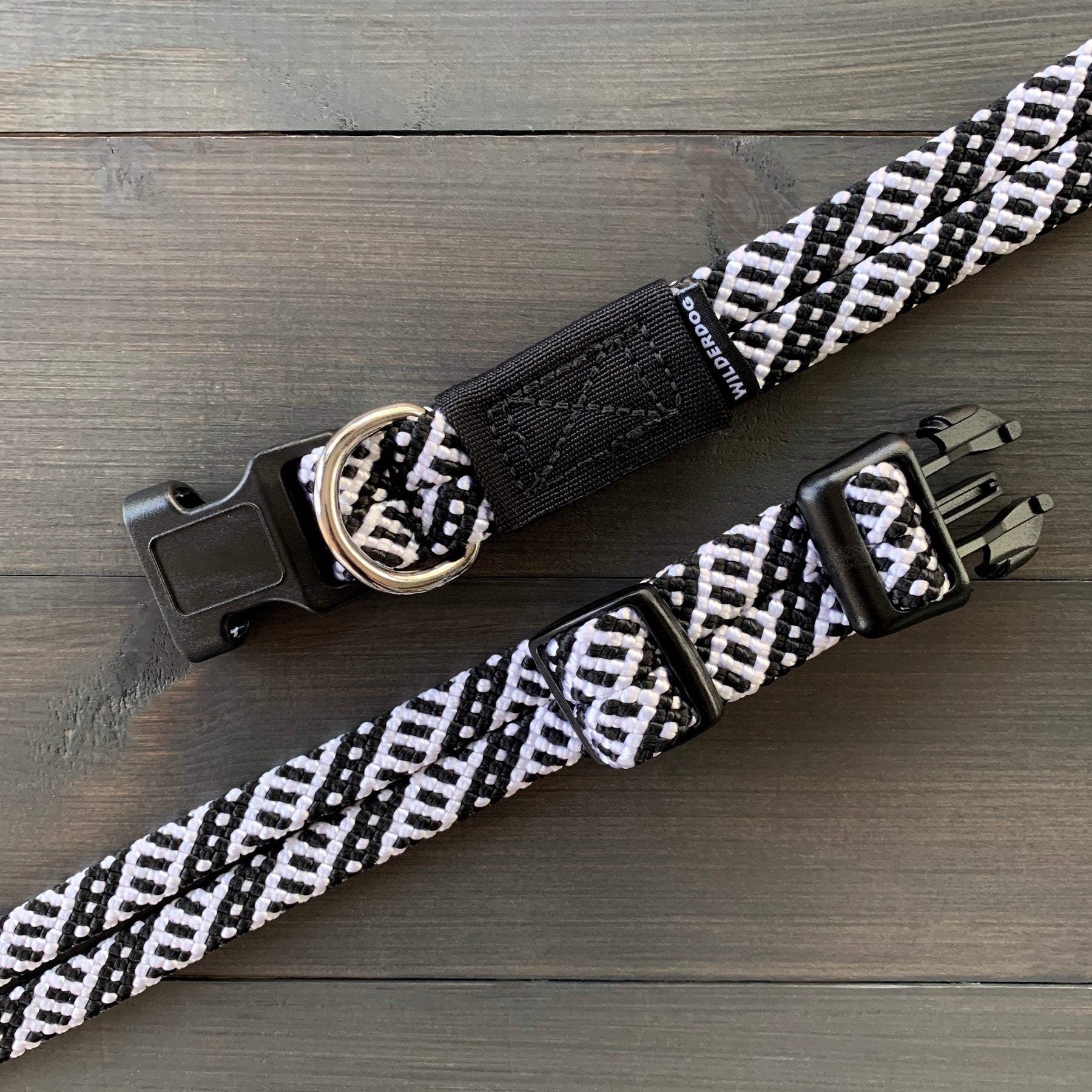 Wilderdog Collar Black White