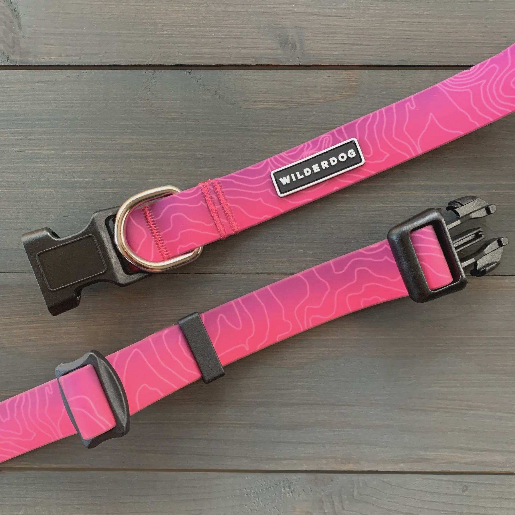 Wilderdog Waterproof Collar Plum