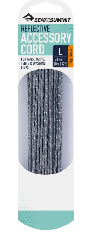 Sea To Summit Reflective Accessory Cord 1.8mm Reflective Accessory Cord 1.8mm