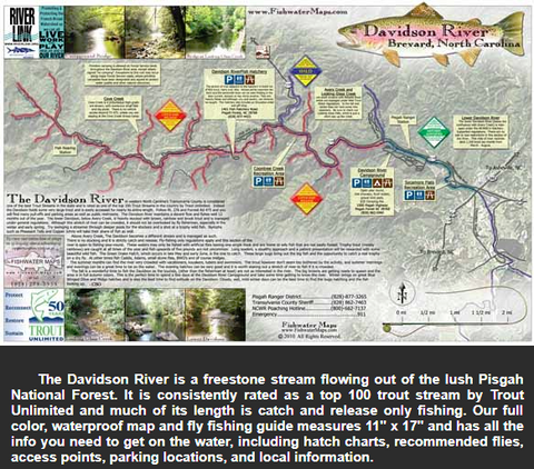 Davidson River Map