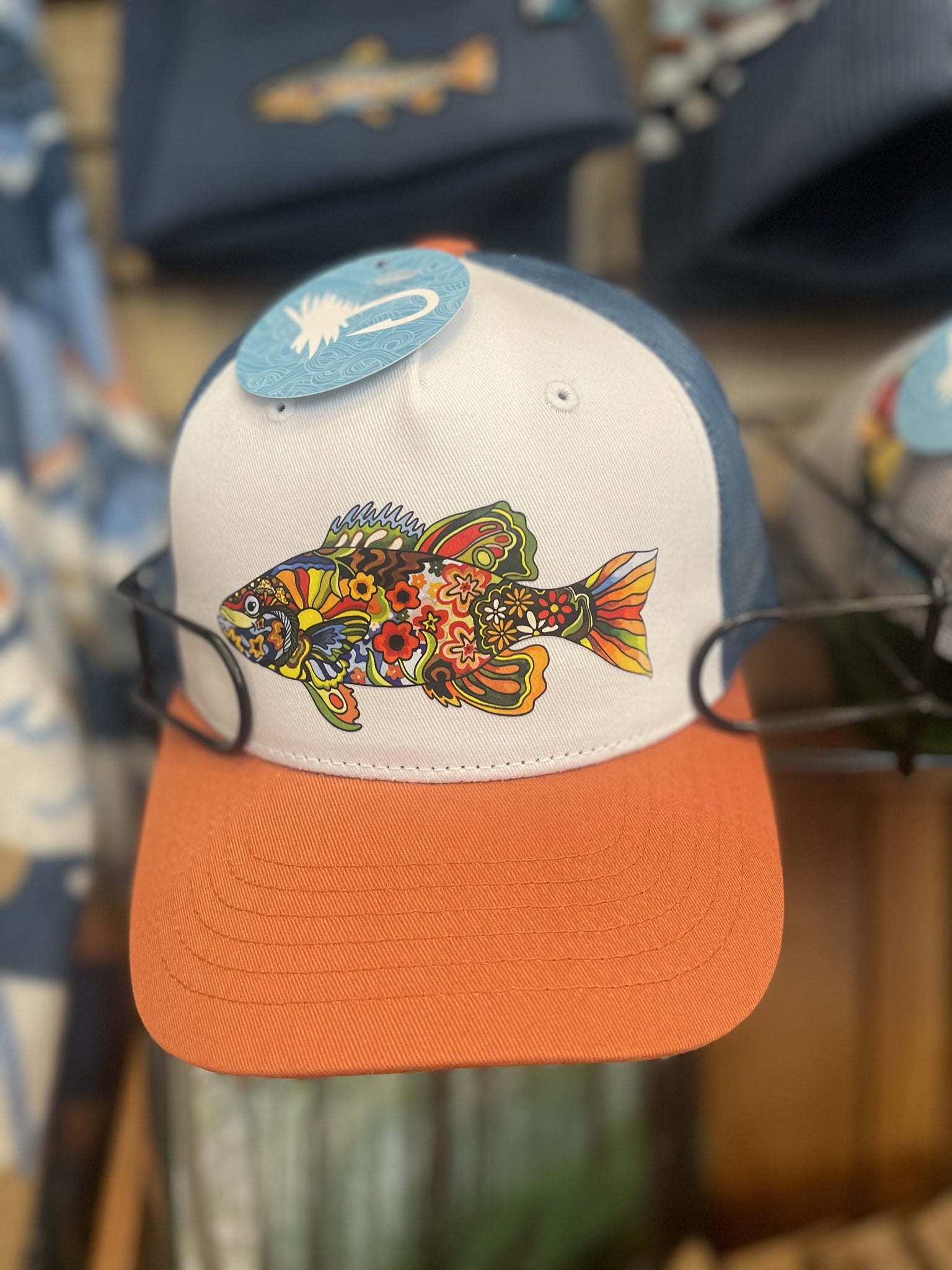 FisheWear Boho Bass Trucker Hat