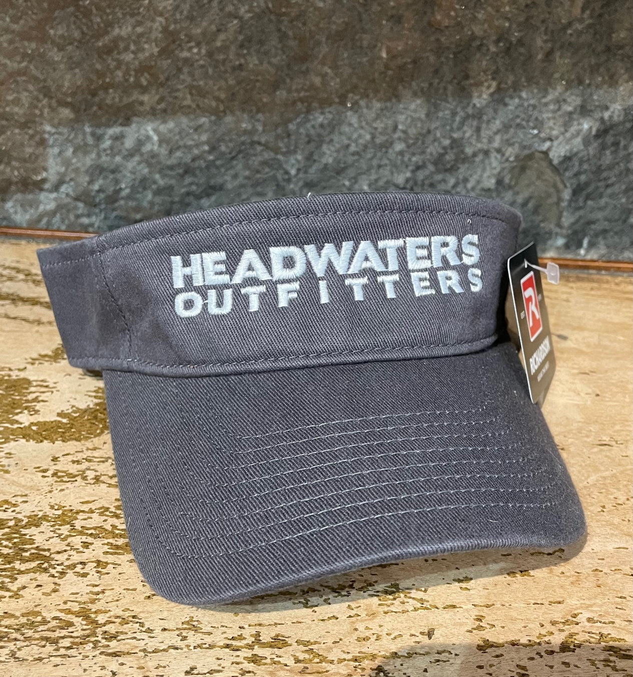 Richardson Hats Richardson R45 Visor Charcoal