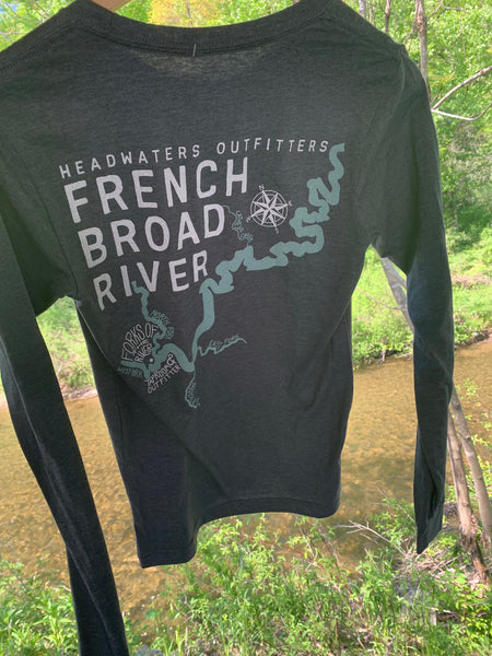 Nature Bound River Map Shirt