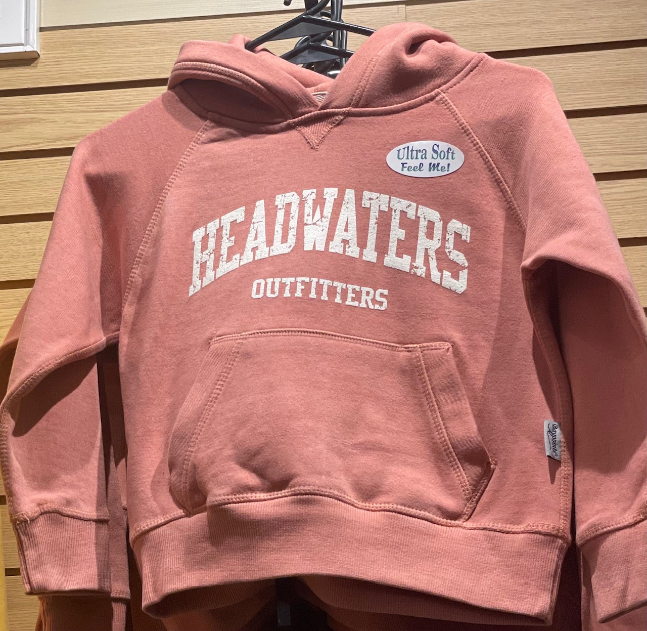 Baypointe Kids Burnwash Fleece Hoodie Terracotta