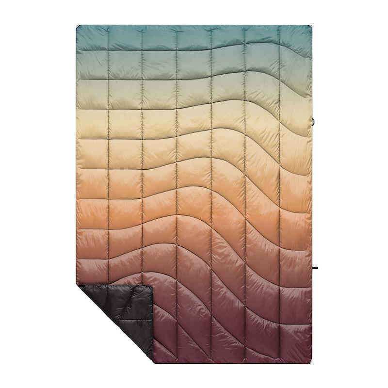rumpl Nanoloft Puffy Blanket Playa Fade