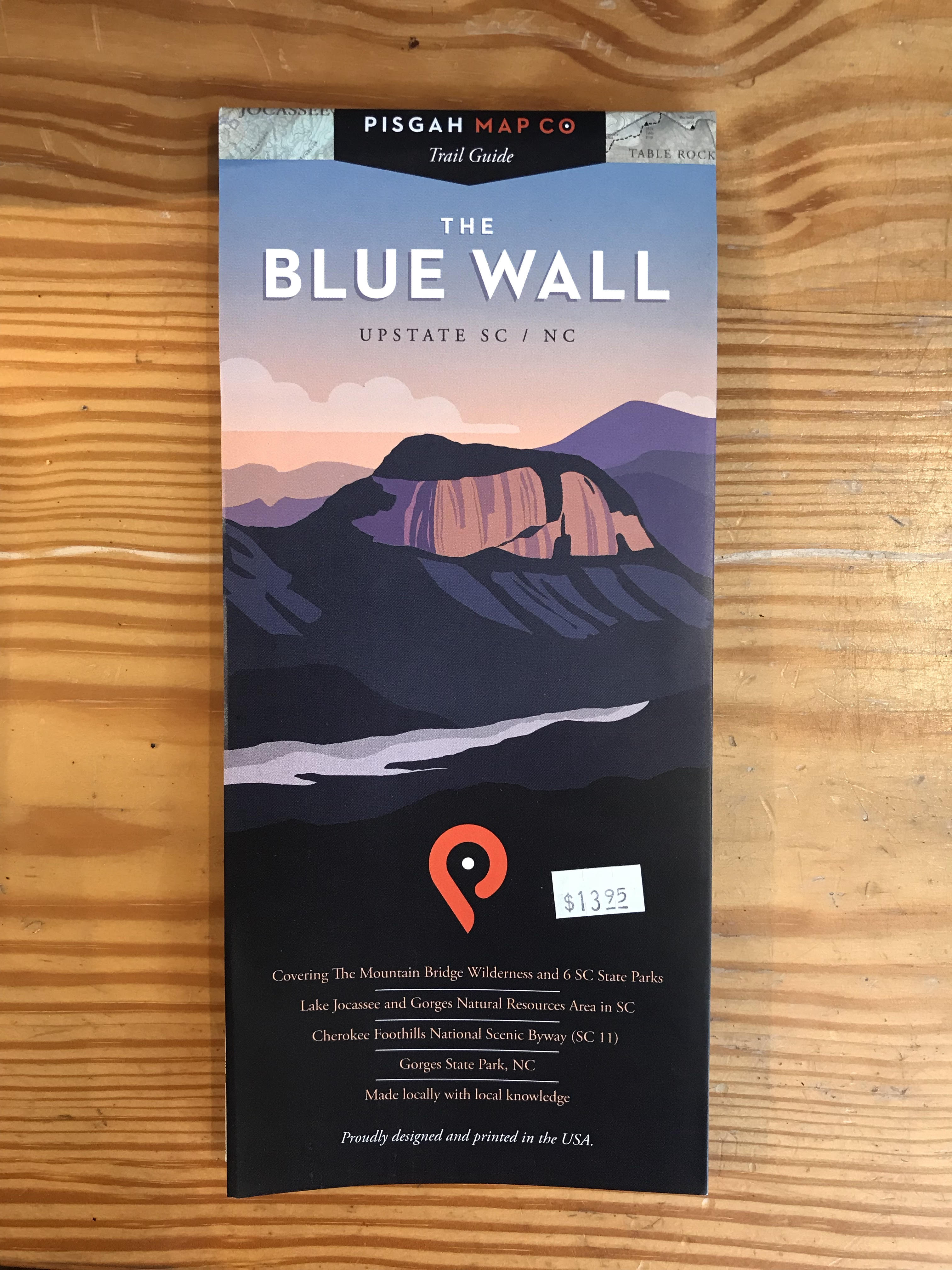 Pisgah Map Company Maps The Blue Wall