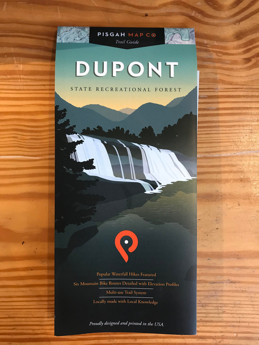 Pisgah Map Company Maps Dupont Rec Guide