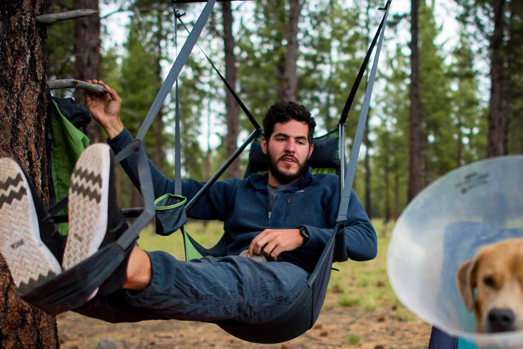 ENO Lounger Hanging Chair Headwaters Outfitters Outdoor Adventures