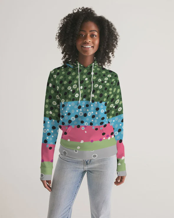 Yellow Sally Rainbow Trout Hoodie