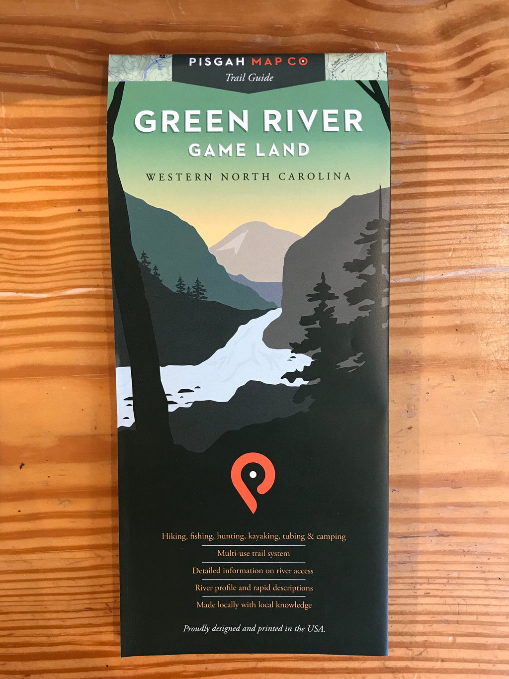 Pisgah Map Company Maps Green River