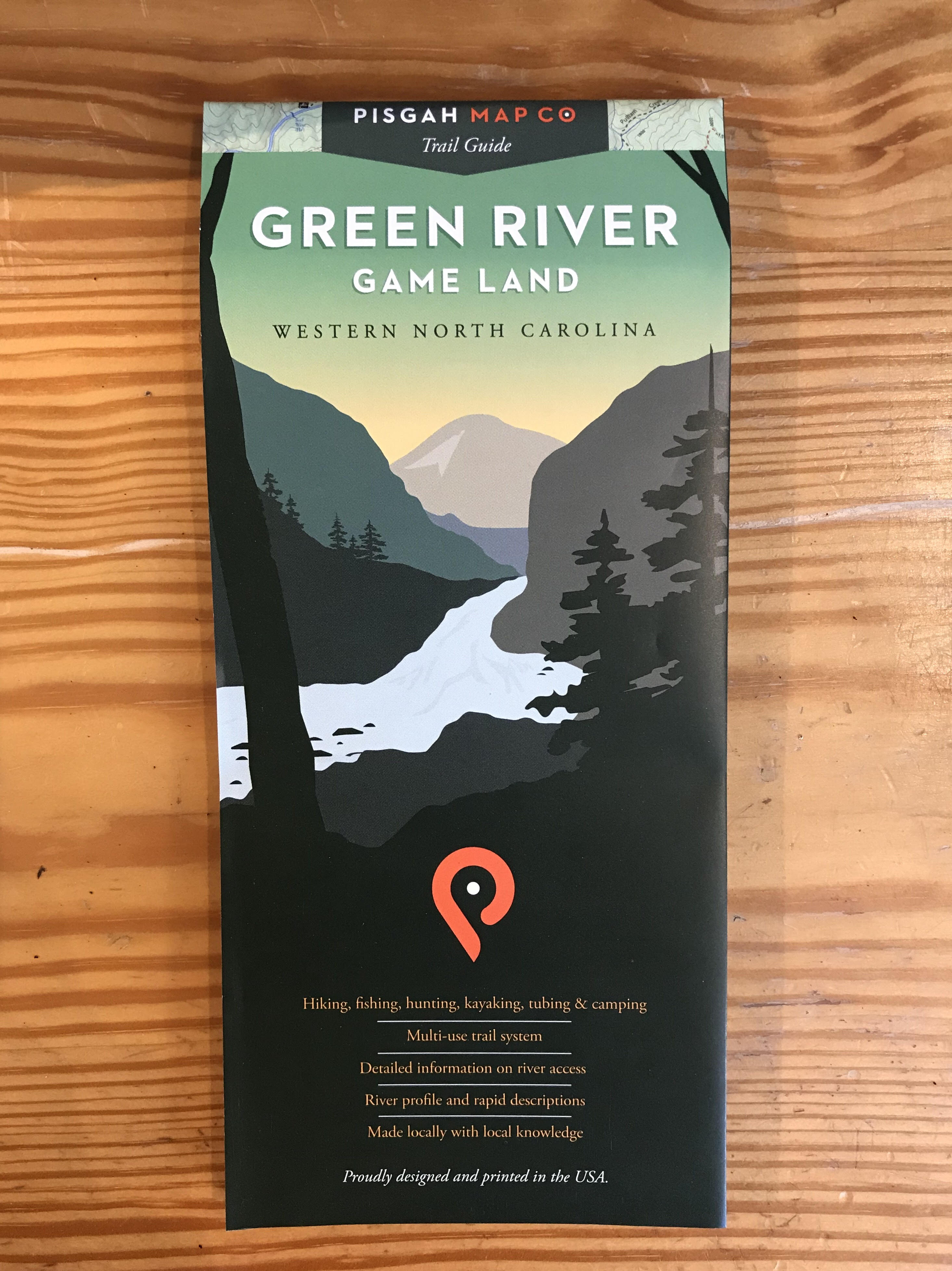 Pisgah Map Company Maps Green River